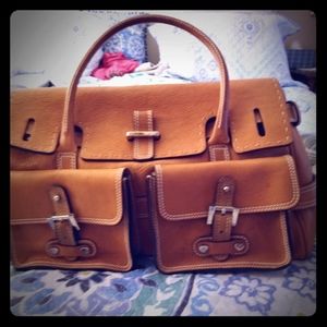 Luella Leather Tote Bag
